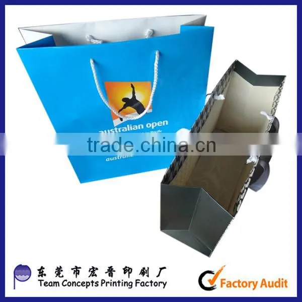 handmade glossy funny paper gift shopping bags