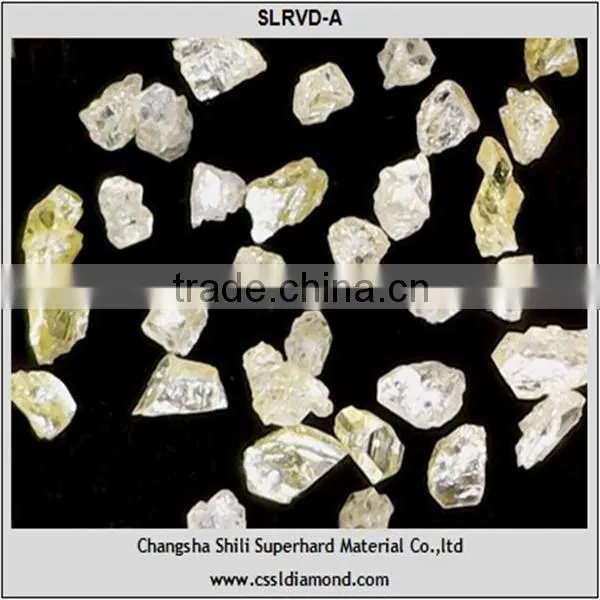 synthetic rough yellow RVD diamonds powder