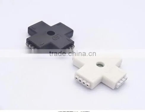 LED Cross Type 4P 5050 RGB Adapter, LED 5050 RGB Adapter, LED 4P Adapter