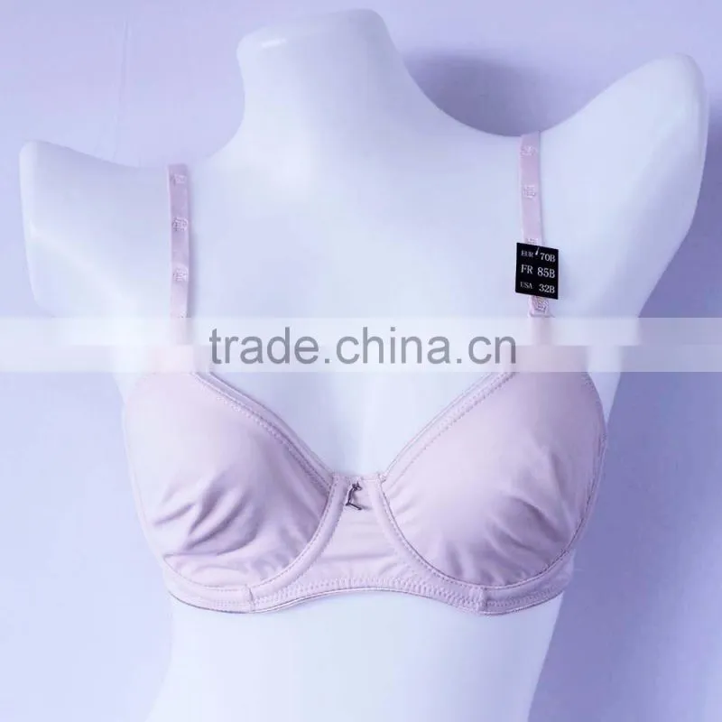 China bra factory custom no pad bra large size bra