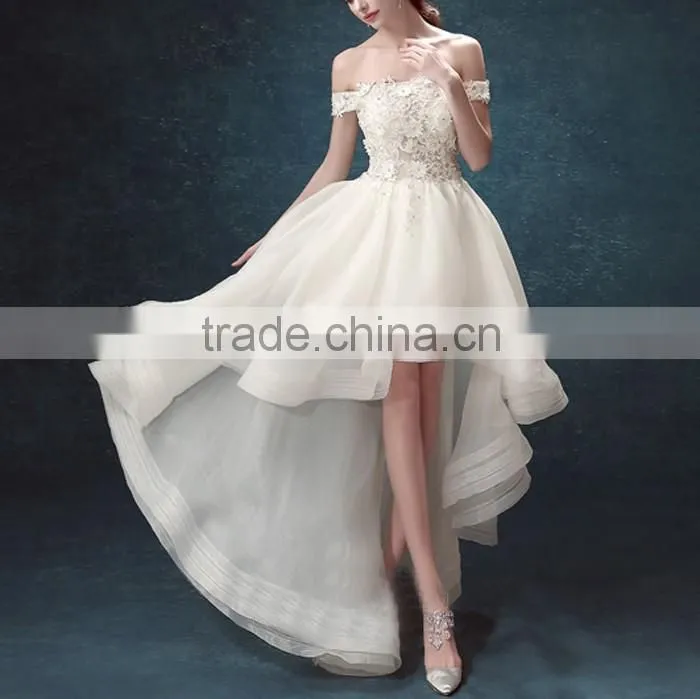 Sweety Girl Pure Style high low evening dress sewing patterns