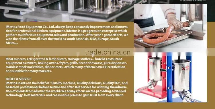 3L Screw-type Manual Sausage Stuffer Filler Machine