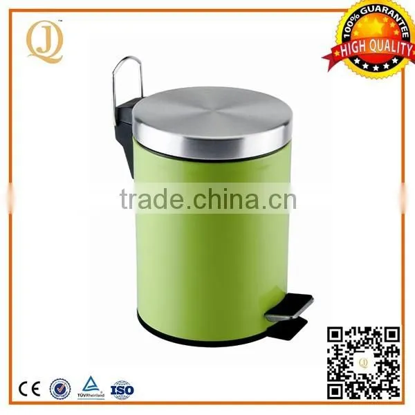 dome lid waste bin with pedal/wholesales foot pedal waste bin/retail waste pedal kitchen bin