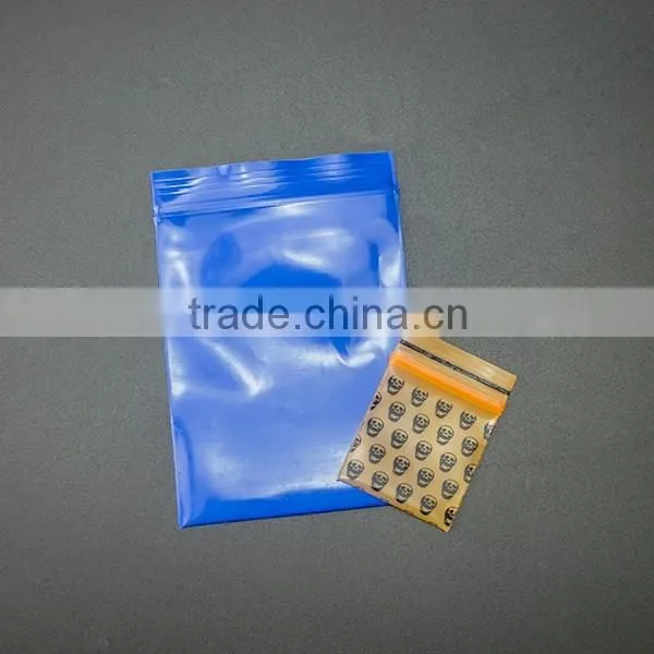 Accept custom order and clothing net colored feature zip lock bag