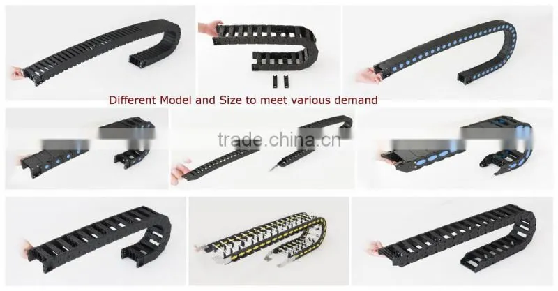 CE Certification cable track chain tlg cnc cable chain