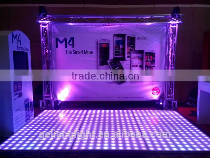 2014 Most Professional Dance Floor Waterproof Floor LED Light