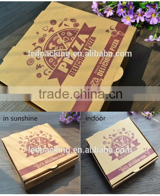 pizza box,carton pizza box factory corrugated customized logo printed pizza box