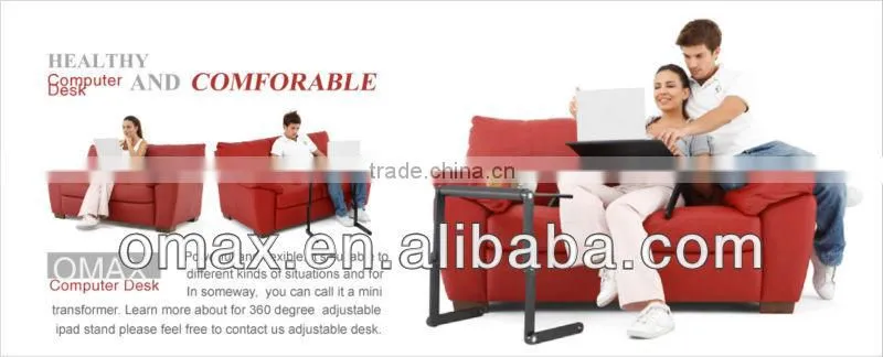 Folding portable computer desk laptop stand, Aluminum best selling laptop stand