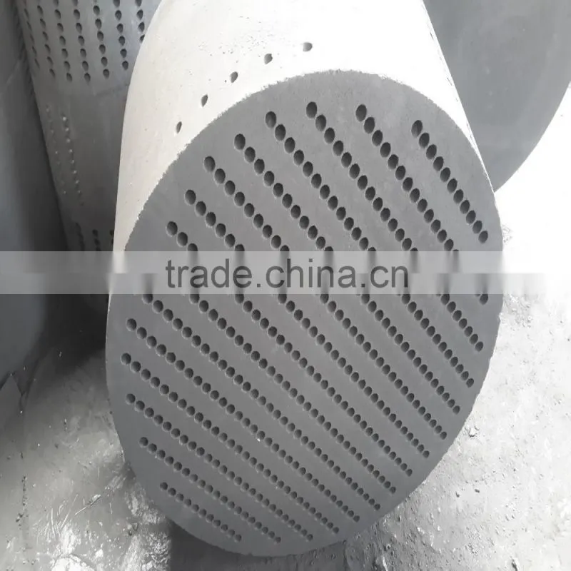 graphite grid plate for chemical