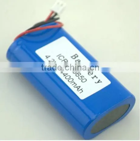 4400mAh to 5200mAh rechargeable lithium 4.2v battery pack