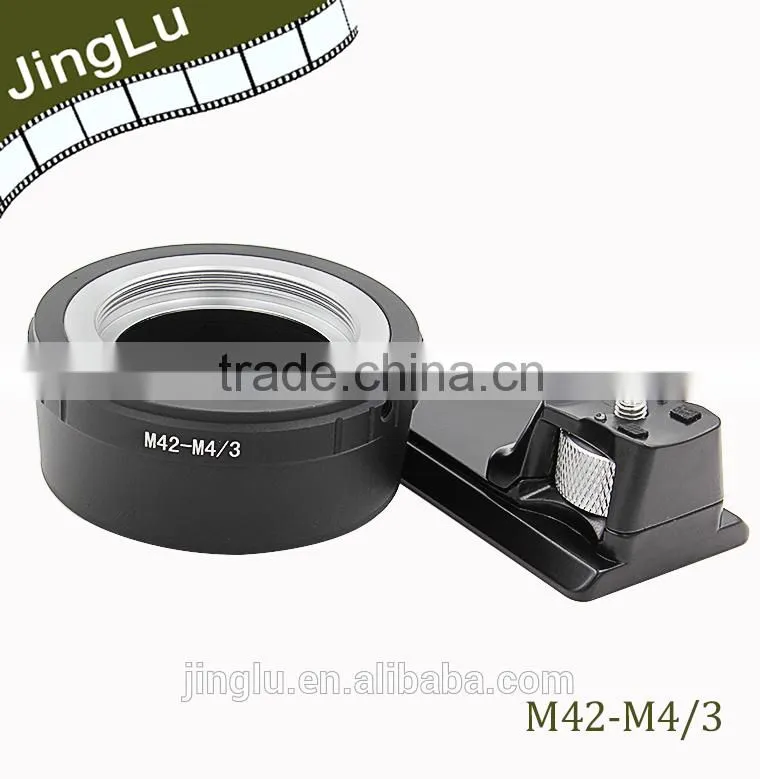 M42 Lens to Micro 4/3 M4/3 adapter Lumix G1 GH1 GF1 EP-1 with long tripod