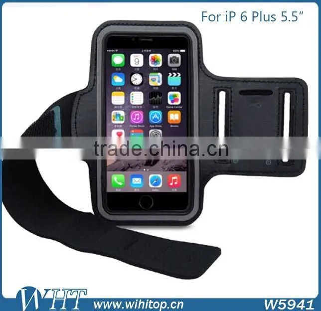 Sports Band for iPhone 6 Plus 5.5 Inch Armband Leather Case