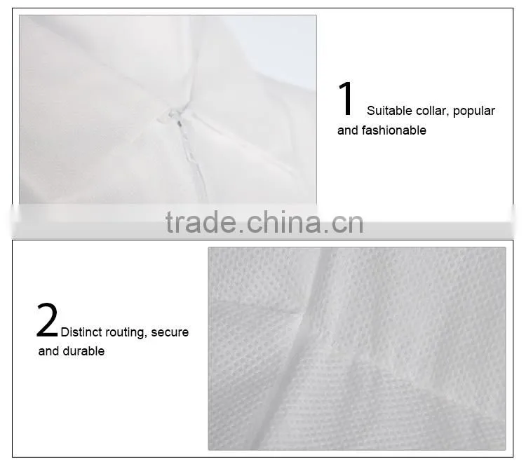 White Single-used Antibacterial Long Doctor Lab Coat
