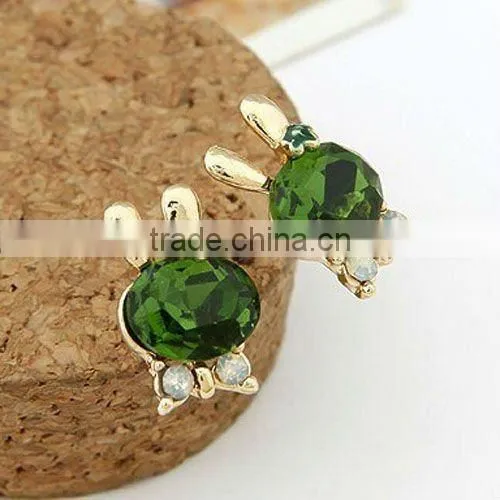 2012 fashion cute rabbit design ring