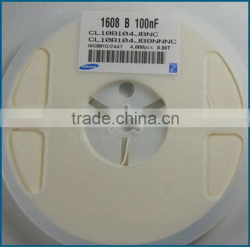 Capacitors CL10B104JB8NNNC 0603 100NF 50V NEW