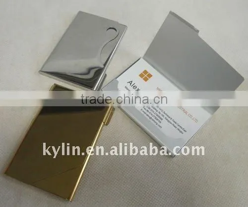 Alumium name card holder