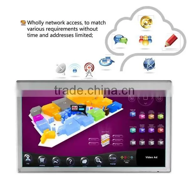 55 inch led touch screen monitor lcd promotional display monitor