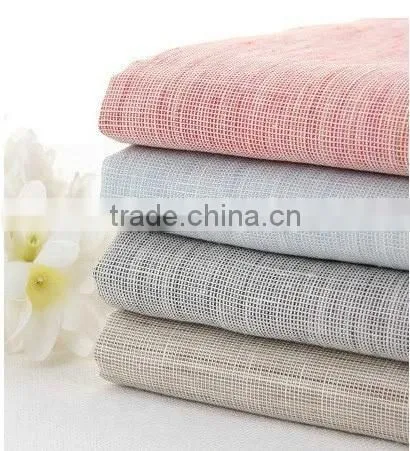 china textile fabric / linen fabric for shirt / bulk linen fabric