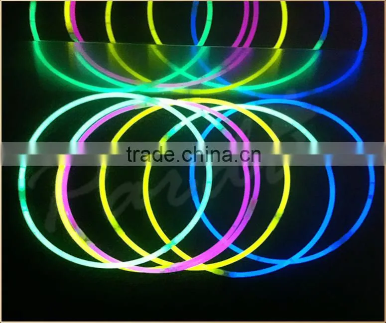 22 inch tri color glow necklace stick glowing in the dark