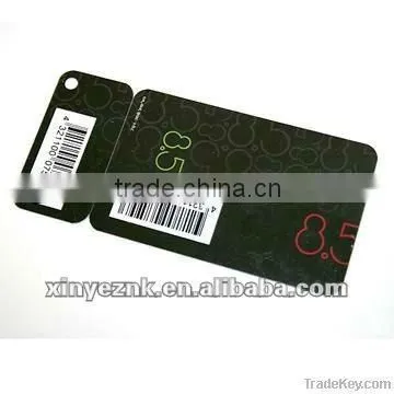 Full printing die-cut off plastic card