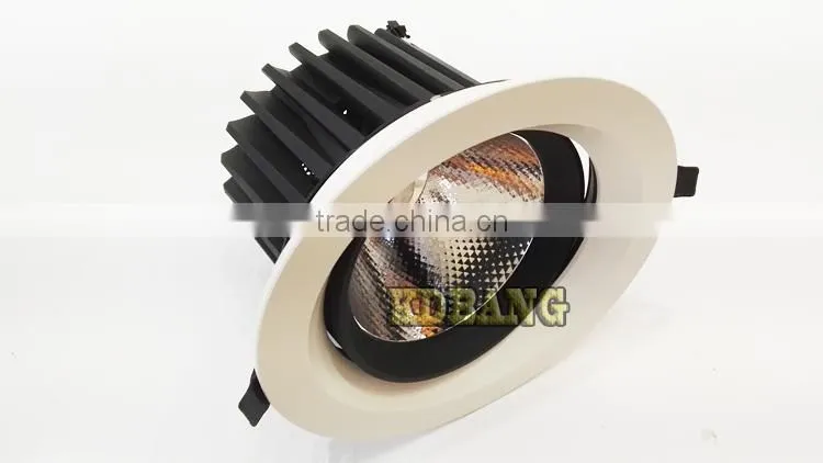 High brightness ceramic material led showroom lights for 30w COB