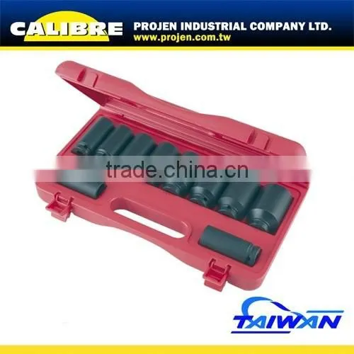 CALIBRE 1/2" Dr Deep Impact Socket Set