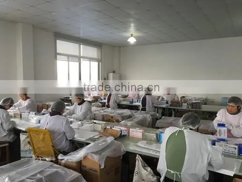 Disposable Elbow Length Long LDPE Glove withrubber band
