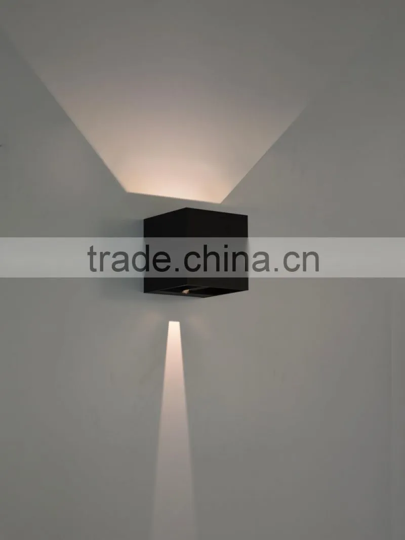 Adjustable led wall light /wall light led /Indoor wall light/outdoor wall light for building 3W/6W