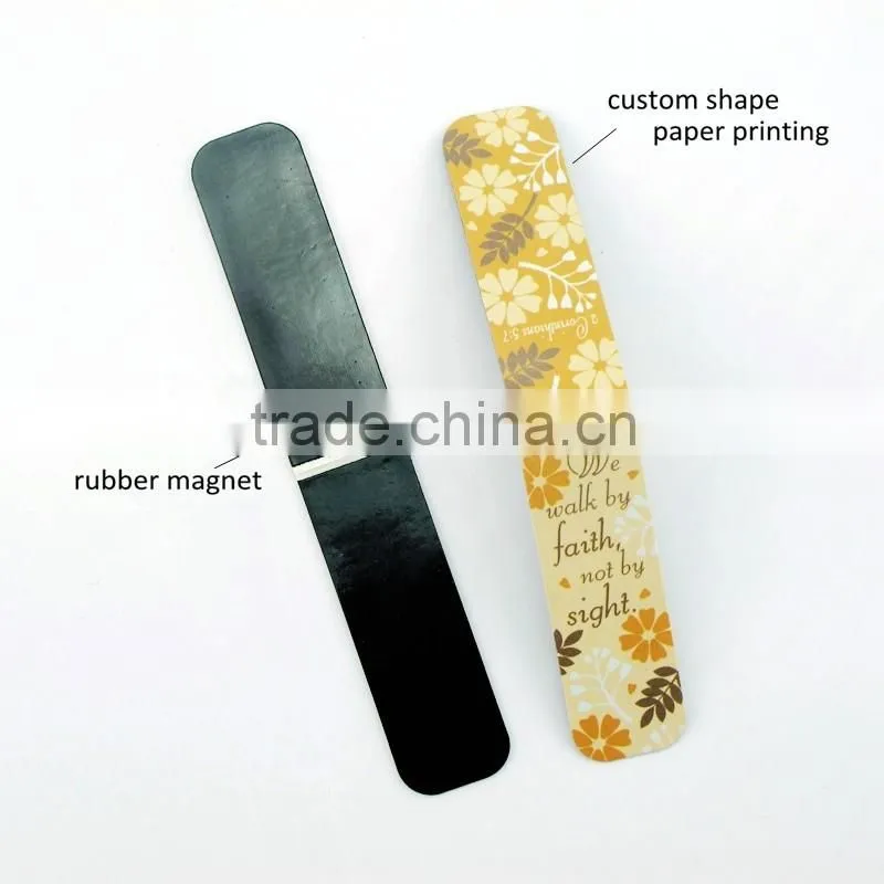 Good quality China export 3d magnetic bookmarks for promotion/bookmark magnet Manufacturers