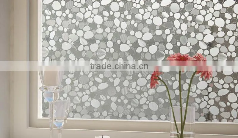 most hot sales frosted glass film -- 2D Static Window film--- PVC Embossed glass sticker