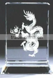 K9 Crystal 3D Laser Cube for wedding gifts business souvernir