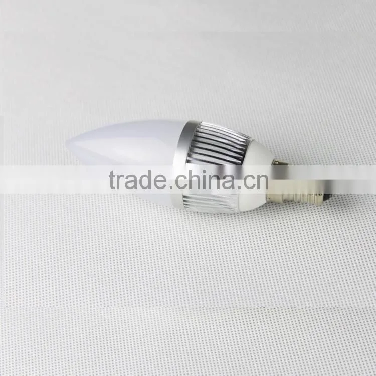 Cheap e14 led candle light, e14 110v 5w led bulb light,e14 led dimmable candle