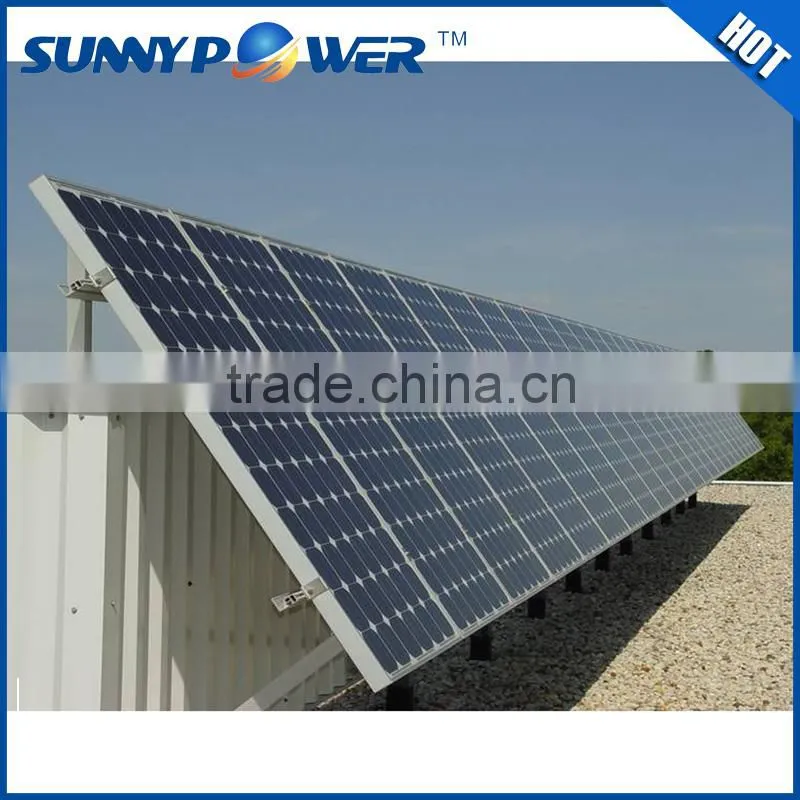 high quality high efficiency blue new arriving 3000W solar system