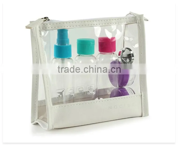 Fashion Clear PVC Beach Cosmetic Toiletry Storage Bag
