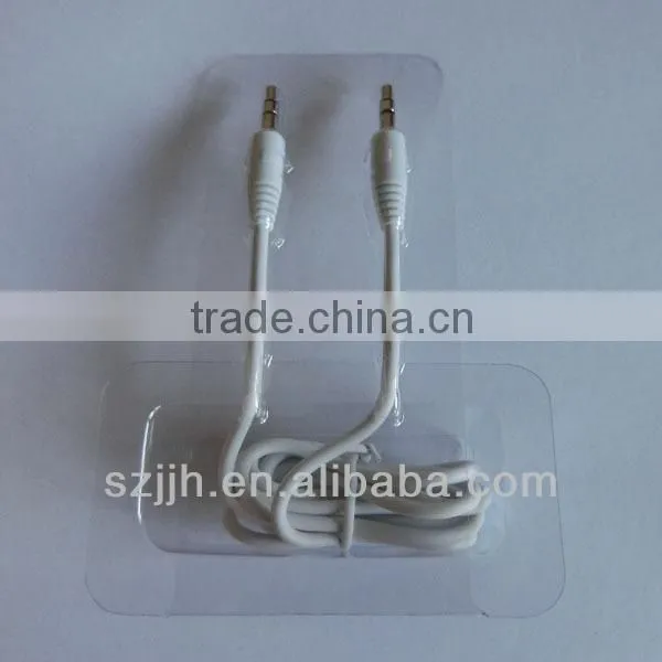 Male to male! car usb charger + 3.5mm aux audio cable