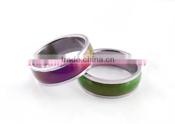 Mood Ring Temperature Emotion Feeling Color Change Band Finger Ring Gift