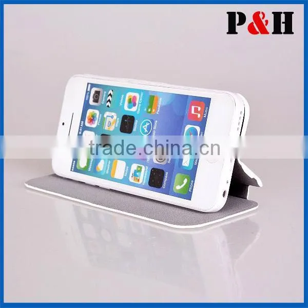 New Arrive High quality Leather Shied Case For iPhone 5 Mobile Phone Case