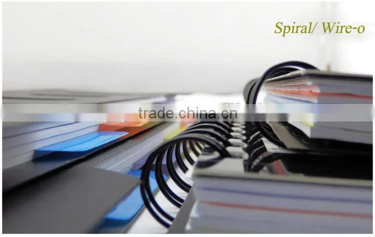2015 New and hot sale double spiral 5 subject notebook made in China