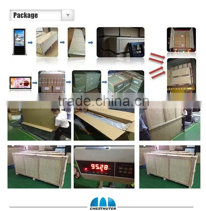 outdoor lcd display panel with VGA HDMI 1500nits 1920*1080 HD video display