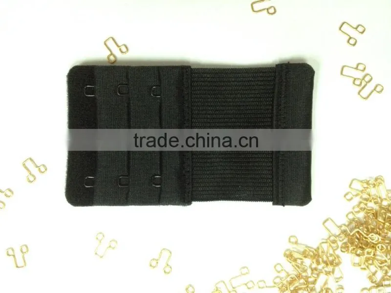 Extended greatly elastic type underwear bra button extended 3 row 3 extend back button clasp