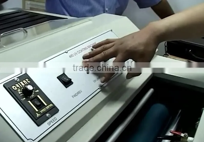 Small UV Coating Machine uv varnishing machine price18inches (480mm)