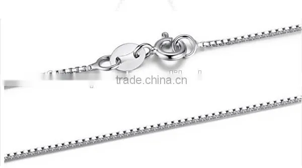 High Quality 925 sterling silver necklace chain 16''