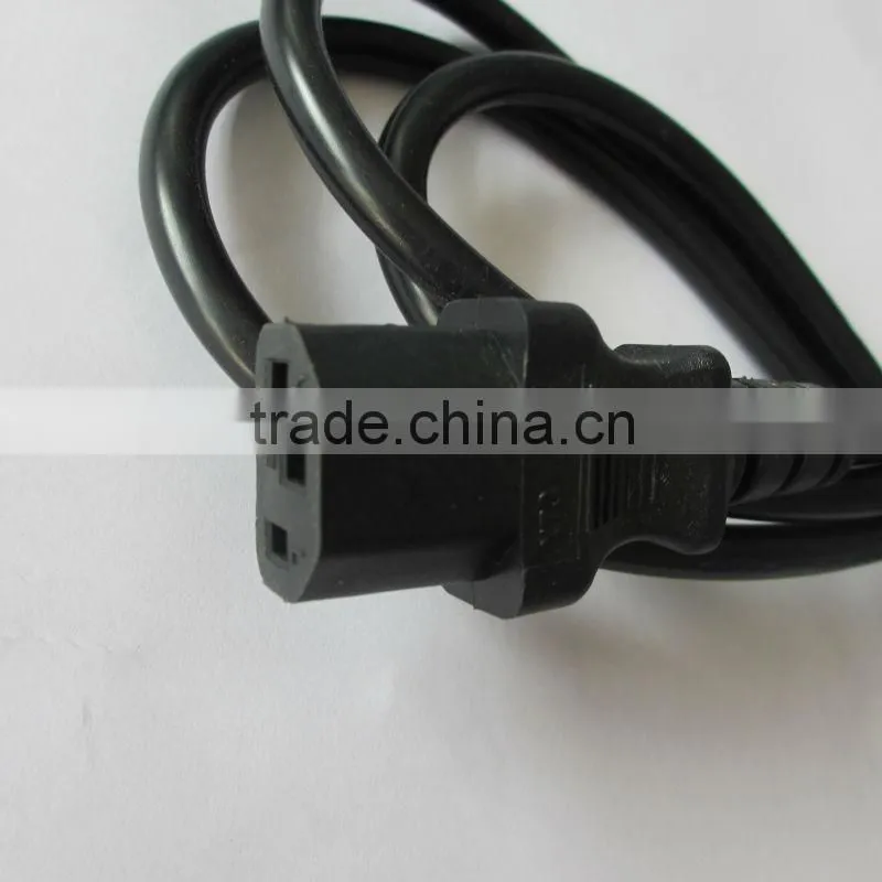 Approval VDE etc Europe 3 pins ground power plug with cables