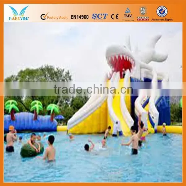 Inflatable floating water park, Cheap inflatable water theme park