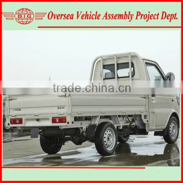 assemble RHD/LHD single cabin gasoline 1 ton truck with SKD/CKD