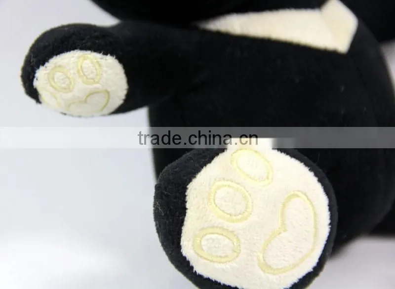 Luckiplus Hot Sale First Class Adorable Black Bear Safe Technology Toy For Kids