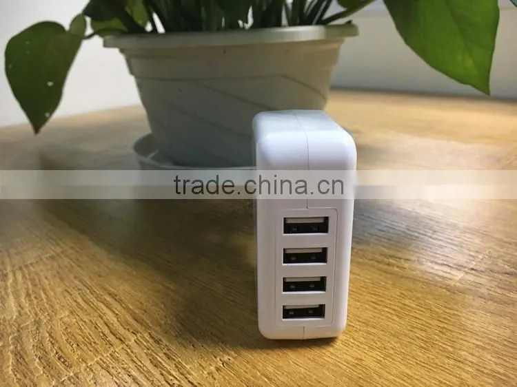 Factory Wholesale Price UL LISTED Best Quality 4 Port USB Wall Charger
