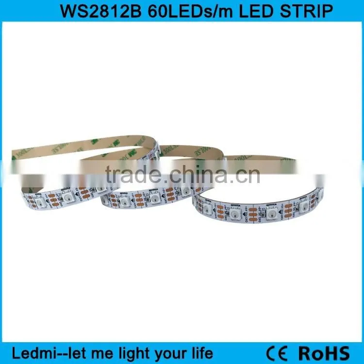 Individually addressable rgb full color digital rgb ws2812b led strip