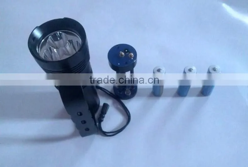 NEW design super bright D03H CREE XML-2*3 LED diving torch