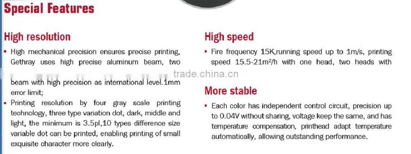 1.8m high speed eco solvent printer